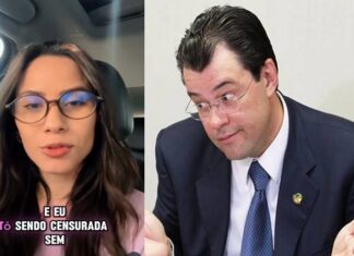 Professora diz ter recebido nova notificação judicial de Eduardo Braga após expor projeto sobre conta de luz