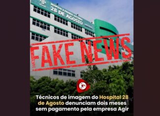 Madim Diagnósticos desmente fake news do blog do Generoso, sobre paralisação de serviços de imagem no HPS 28 de Agosto