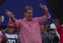 Ditador Nicolás Maduro entoa “Imagine” enquanto faz gesto de paz e pede trégua aos EUA