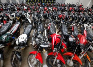 Governo do Amazonas realiza devolução de mais de 100 motocicletas roubadas e furtadas