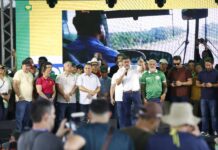 Em inauguração da AM-010, Wilson Lima reúne prefeitos da base aliada e oposição