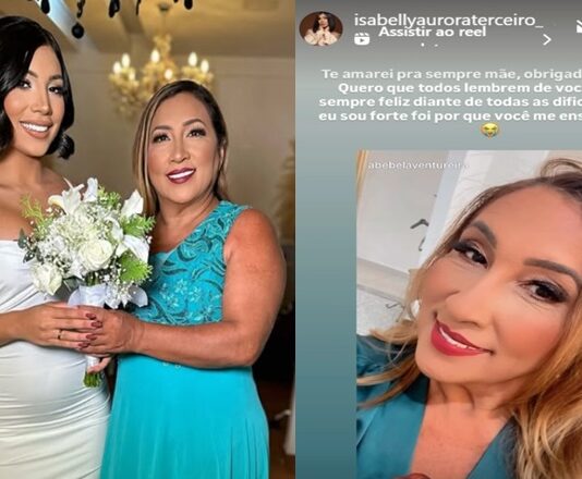 Em meio à tragédia, Isabelly Aurora se despede da mãe: “Te amarei para sempre, mãe”