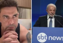 Evento do SBT com Lula leva Zezé Di Camargo a recusar especial de Natal na emissora