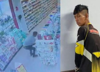 Homem é preso em flagrante por furto em drogaria na Djalma Batista em Manaus