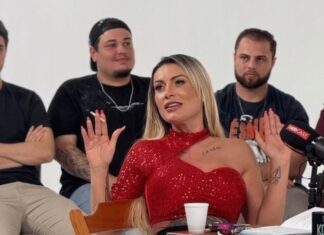 Em debate, Andressa Urach declara que Deus se faz mais presente fora das igrejas, em locais marginalizados