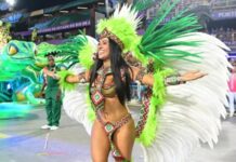 Após um Carnaval, Isabelle Nogueira não é mais musa da Grande Rio