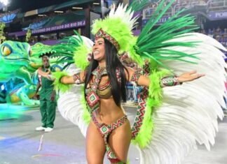 Após um Carnaval, Isabelle Nogueira não é mais musa da Grande Rio