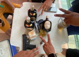 Durante o Natal, Rocam flagra ‘festinha’ com drogas e arma e prende envolvidos em Manaus