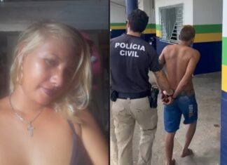 Após esfaquear e matar companheira, suspeito é preso pela polícia no interior do Amazonas