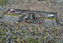 Levantamento da USP calcula 18 mil participantes em ato de Nikolas Ferreira no DF