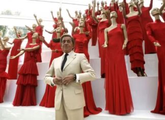 Morre estilista Valentino Garavani aos 93 anos