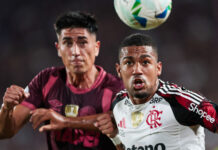Lanús vence Flamengo por 1 a 0 e deixa rubro-negros pressionados para o jogo de volta