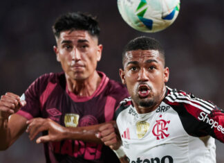 Lanús vence Flamengo por 1 a 0 e deixa rubro-negros pressionados para o jogo de volta