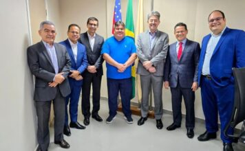 Presidente da CMM recebe visita institucional do Banco Bradesco para fortalecer diálogo com o Poder Público