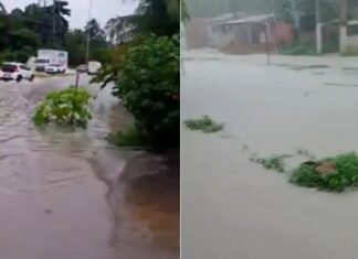 Chuva causa novos alagamentos e coloca Manaus em alerta severo