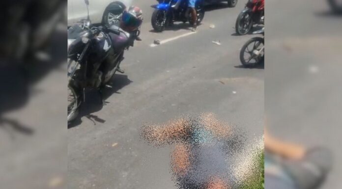 Suspeito de embriaguez, homem se joga na pista e provoca colisão em Manaus