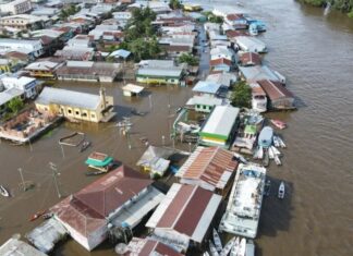 Avanço da cheia força municípios a entrarem em situação de emergência no Amazonas