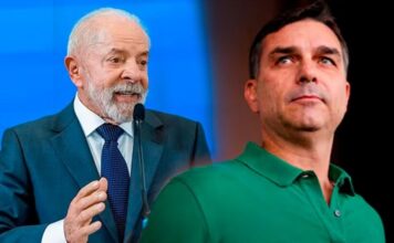 Pesquisa mostra vantagem numérica de Flávio Bolsonaro sobre Lula no 2º turno: 44,4% contra 43,8%