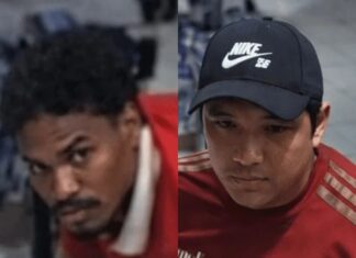 Polícia Civil divulga imagens de dupla procurada por roubo a loja de cosméticos em Manaus