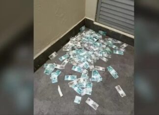 Mala com dinheiro é arremessada pela janela em operação da PF contra Rioprevidência em SC