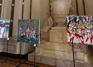 Exposição “Brasilidades” no Palácio Tiradentes celebra influências de Jorge Amado e Carybé em artista italiano