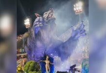 Talento de Parintins transforma alegoria da Imperatriz Leopoldinense em destaque da Sapucaí