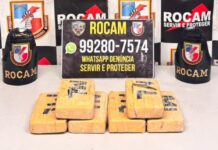 Rocam apreende cocaína enterrada no bairro Nossa Senhora de Fátima 2, em Manaus