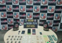 ROCAM prende motorista com grande quantidade de drogas após atropelamento no Parque 10
