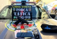 Após policial ter arma roubada, Força Tática recupera pistola em casa abandonada