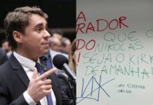 Frase com sugestão de morte a Nikolas Ferreira é encontrada em universidade federal