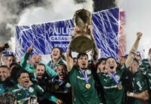 Palmeiras bate Novorizontino por 2 a 1 e fica com o título do Campeonato Paulista