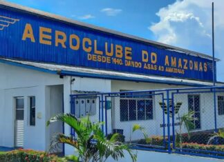 Operações são interrompidas no Aeroclube do Amazonas após falha em aeronave
