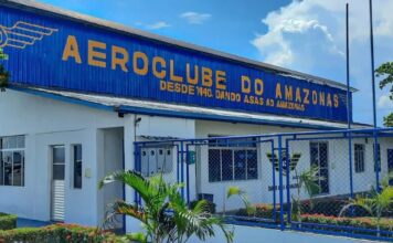 Operações são interrompidas no Aeroclube do Amazonas após falha em aeronave