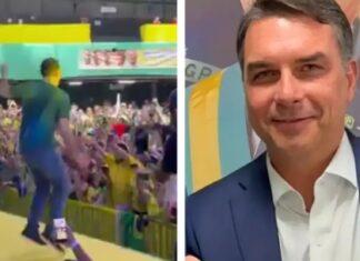 Dancinhas de Flávio Bolsonaro repercutem durante agendas no Nordeste