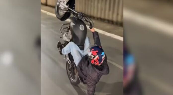 Jovem que divulgava “grau” nas redes se envolve em acidente grave durante fuga e é internado em estado crítico