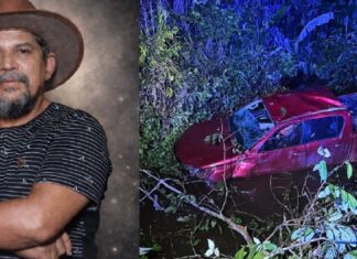 Morre agricultor conhecido como “Jorge Cheiro Verde” após capotar carro na BR-174