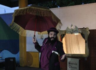 Circo Teatro Guarda-Chuva leva mensagem ambiental a comunidades de Manaus