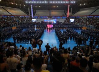 Governador Wilson Lima forma 500 novos policiais militares e amplia segurança no Amazonas