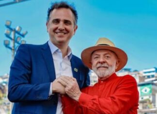 Pacheco chama Lula de ‘maior democrata’ da história do Brasil
