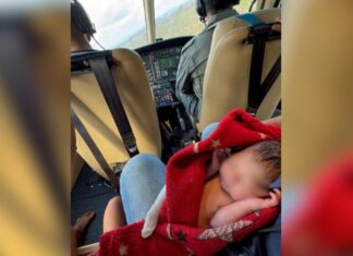 Resgate aeromédico termina com nascimento de bebê yanomami dentro de helicóptero em Roraima