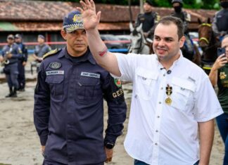 Durante celebração dos 189 anos da PMAM, governador interino Roberto Cidade destaca mais de R$ 1 bilhão em investimentos na segurança pública