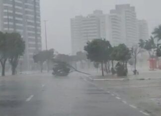 Inmet alerta para temporais no Norte e Nordeste com risco de ventos fortes e alagamentos