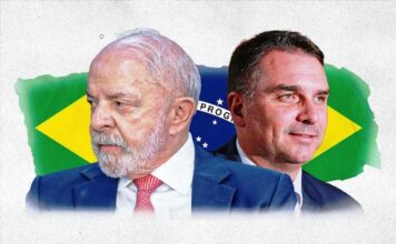 Lula e Flávio Bolsonaro ficam em empate técnico na corrida presidencial, diz Meio/Ideia