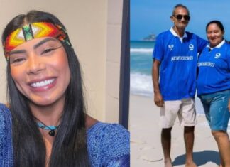 Ex-BBB Marciele realiza sonho dos pais e compartilha momento nas redes