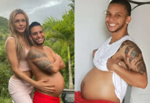 Modelo trans engravida o seu marido e casal tem filho; história volta a viralizar
