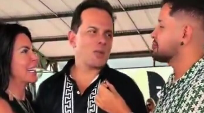 Gretchen corrige influenciador após referência equivocada a Thammy Miranda durante entrevista em Manaus