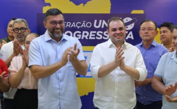 Wilson Lima reúne prefeitos e vice-prefeitos da federação União Progressista no Amazonas