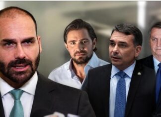 Moraes encaminha à PGR pedido para incluir Flávio e Jair Bolsonaro na ação contra Eduardo