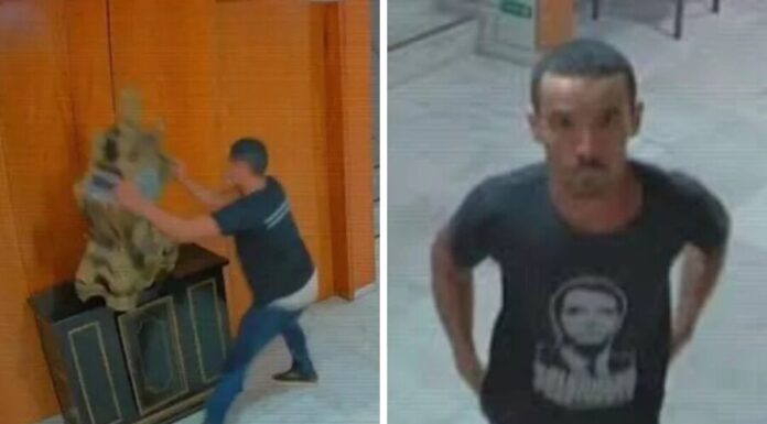 Moraes reduz pena de condenado por destruir relógio histórico no 8 de janeiro