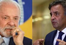 “Lula não é meu inimigo”, diz Aécio Neves